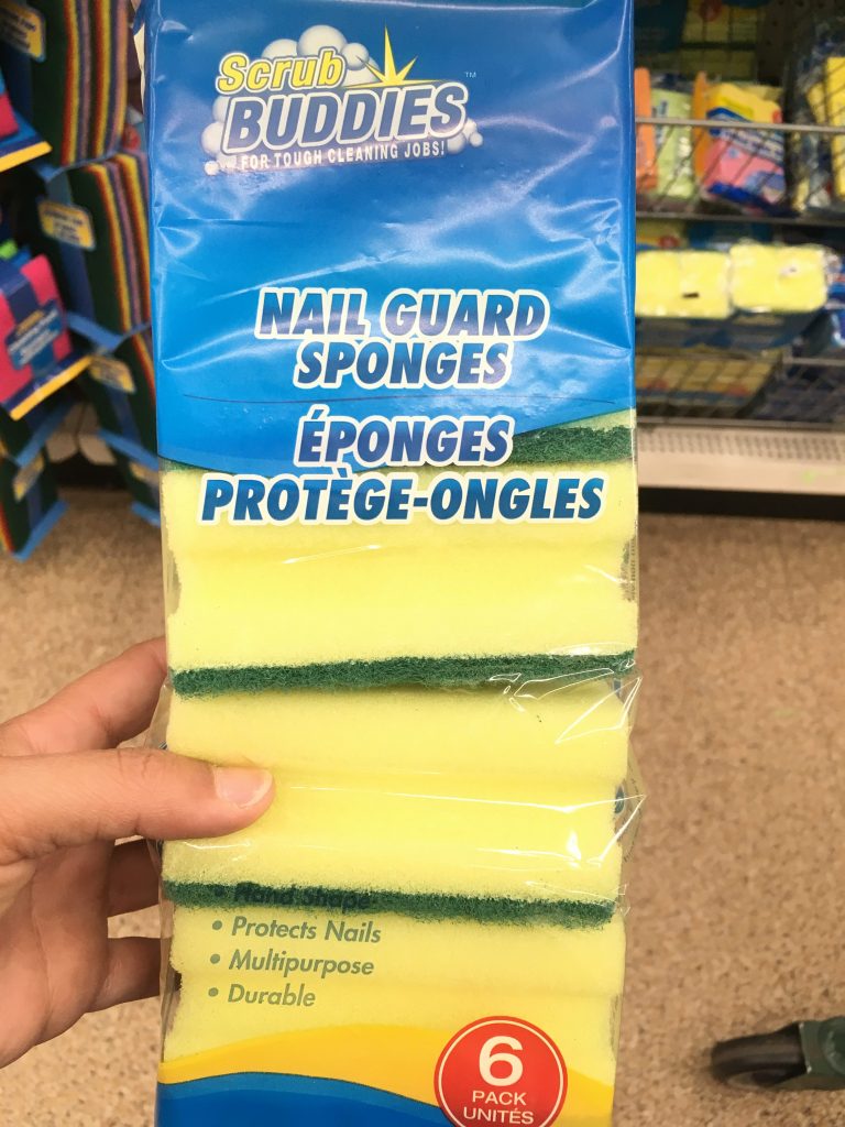 Dollar Tree sponges