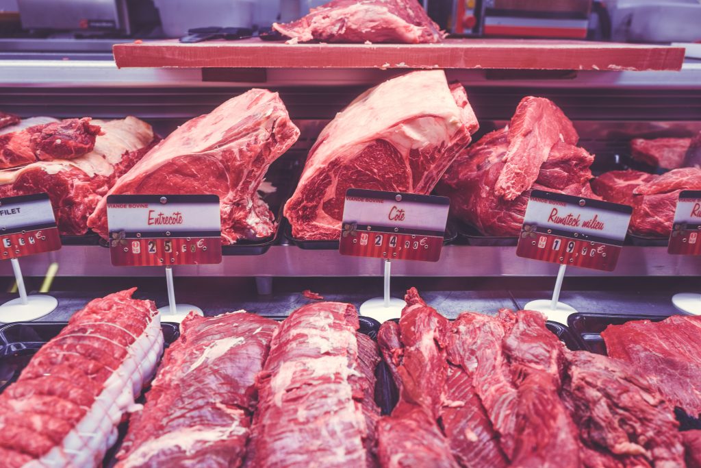 meat at the international market