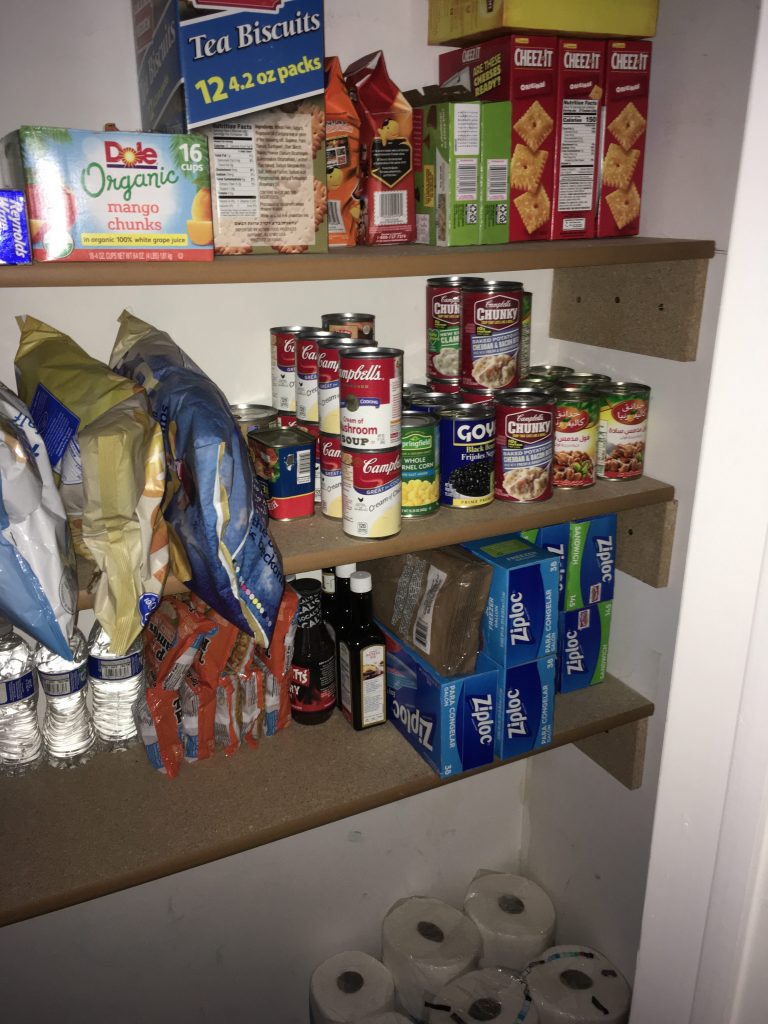 stock up closet