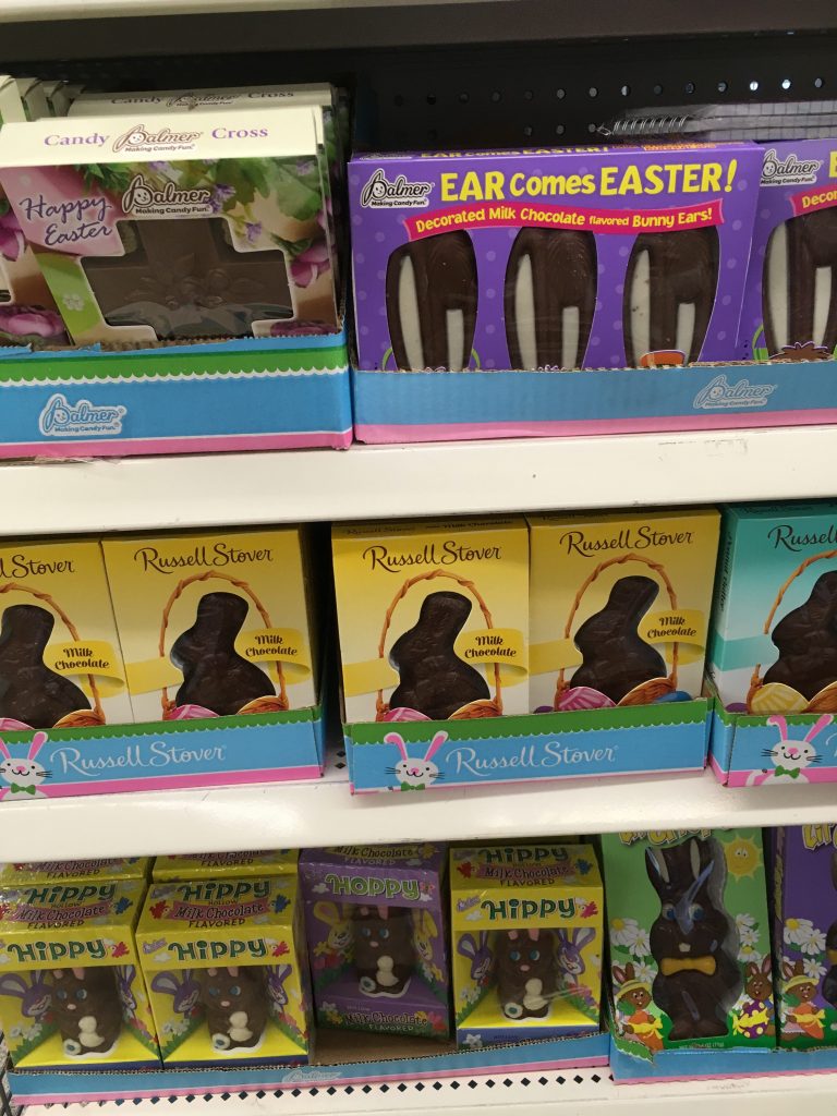 russell stover easter chocolate dollar tree