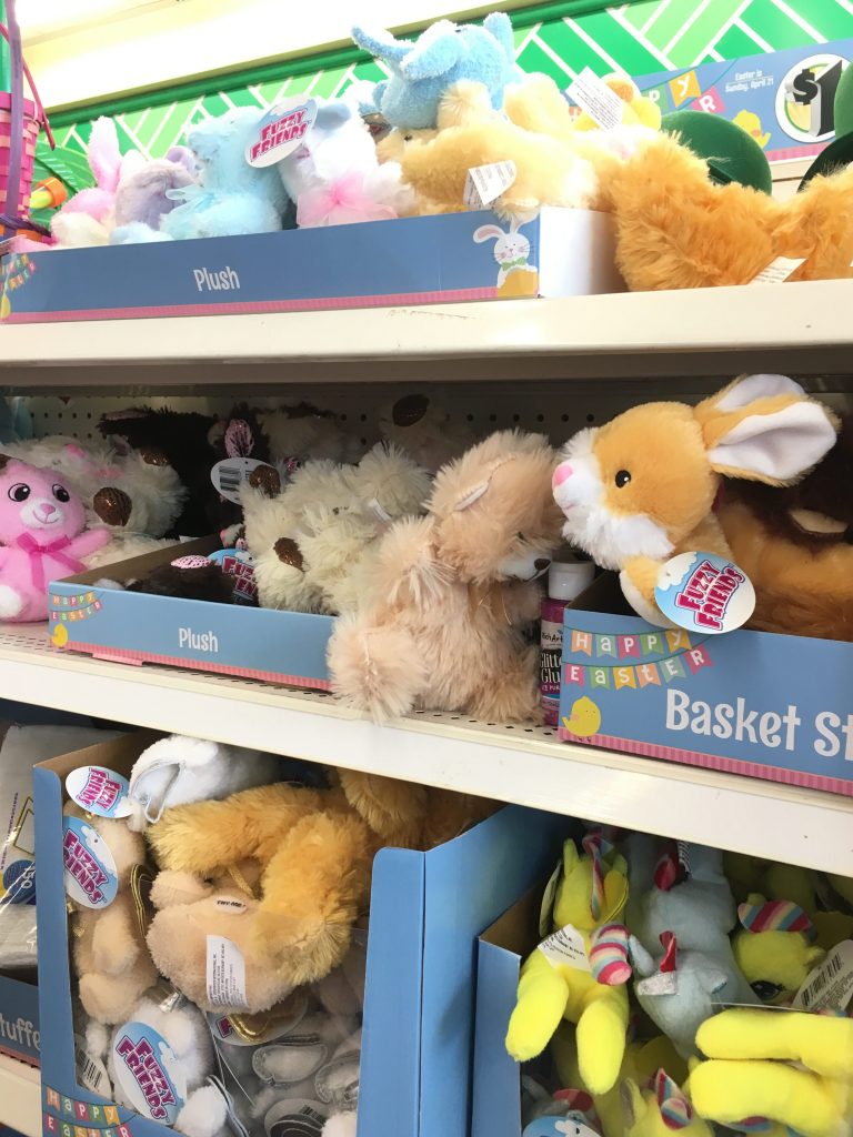 dollar tree easter bunnies
