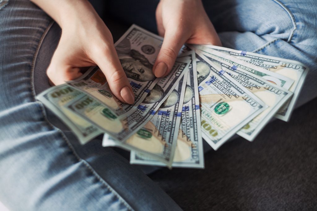 mindset with saving money